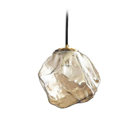 Lava Glass Pendant Light – Postmodern Elegance with Celestial Charm