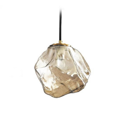 Lava Glass Pendant Light – Postmodern Elegance with Celestial Charm