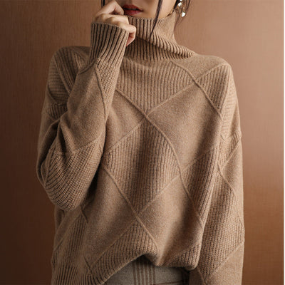 Luxury Cashmere Turtleneck Sweater – Timeless Elegance & Ultimate Comfort