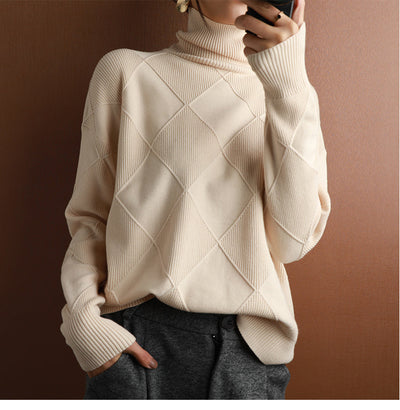 Luxury Cashmere Turtleneck Sweater – Timeless Elegance & Ultimate Comfort