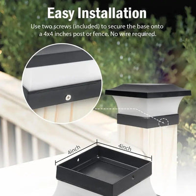 Nugee Short Light – Compact Solar-Powered Outdoor LED Lamp
