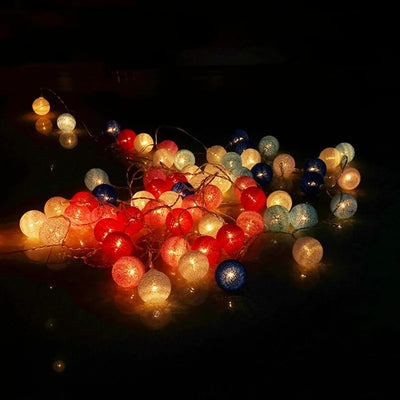 Globo LED Cotton Thread Lanterns – Add a Festive Touch to Your Events