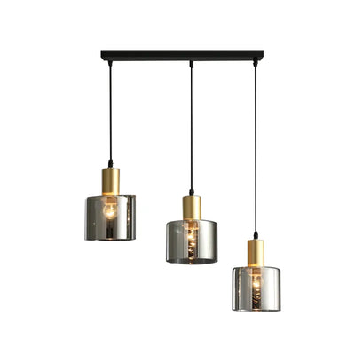 Modern Dining Table Pendant Light – Sleek LED Ceiling Lamp with Adjustable Rings