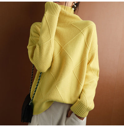 Luxury Cashmere Turtleneck Sweater – Timeless Elegance & Ultimate Comfort