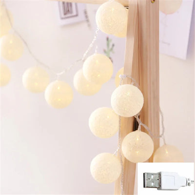 Globo LED Cotton Thread Lanterns – Add a Festive Touch to Your Events