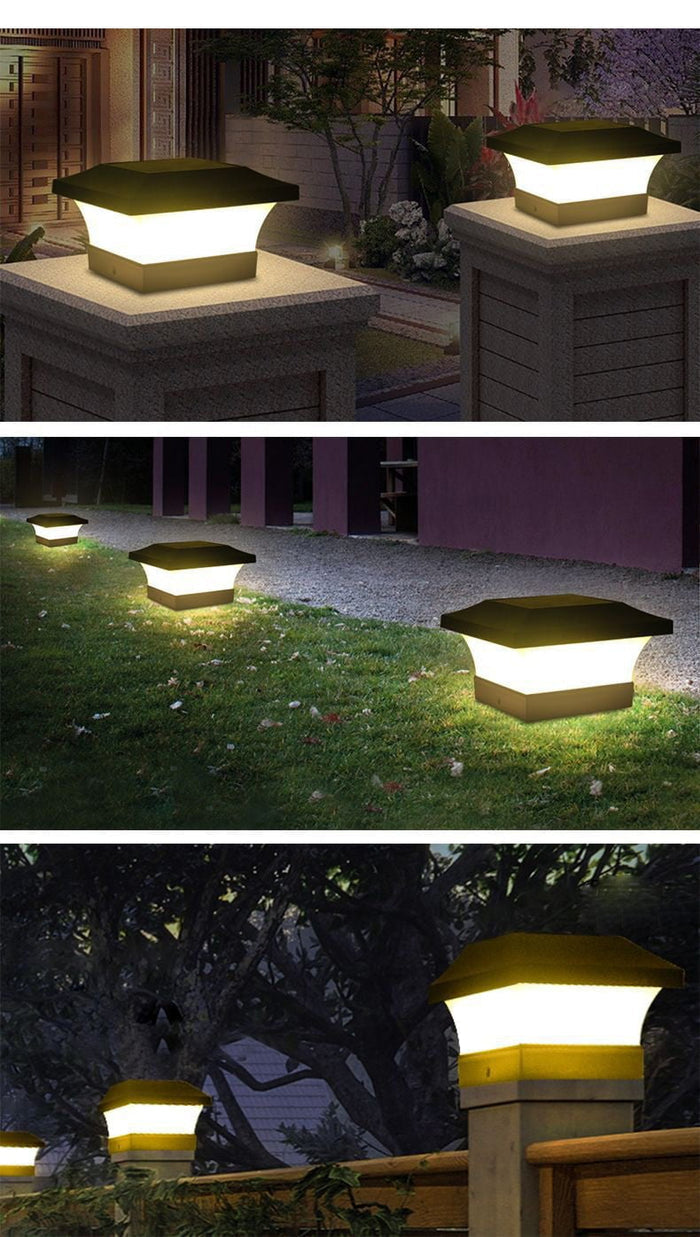 Nugee Short Light – Compact Solar-Powered Outdoor LED Lamp