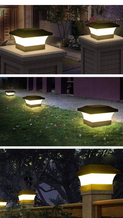 Nugee Short Light – Compact Solar-Powered Outdoor LED Lamp