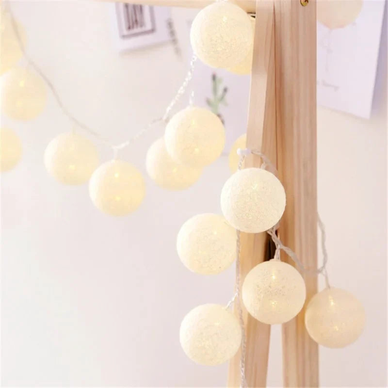 Globo LED Cotton Thread Lanterns – Add a Festive Touch to Your Events