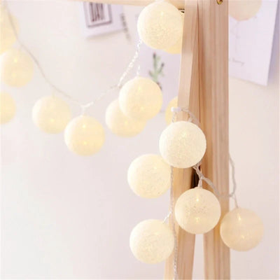 Globo LED Cotton Thread Lanterns – Add a Festive Touch to Your Events