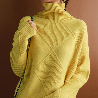 Luxury Cashmere Turtleneck Sweater – Timeless Elegance & Ultimate Comfort