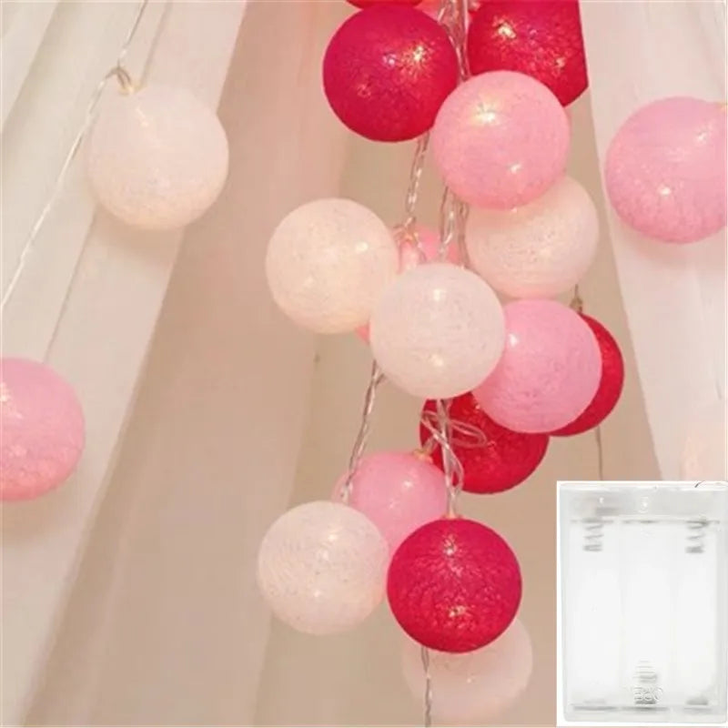 Globo LED Cotton Thread Lanterns – Add a Festive Touch to Your Events