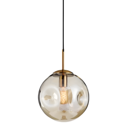 Modern Gold Glass Pendant Light – A Statement of Elegance