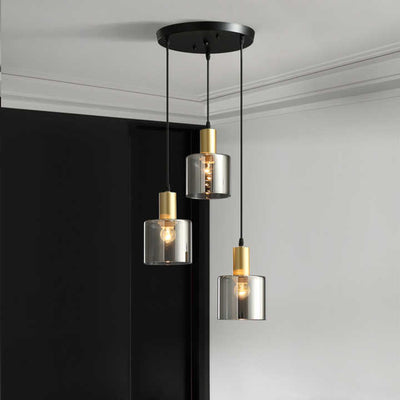 Modern Dining Table Pendant Light – Sleek LED Ceiling Lamp with Adjustable Rings