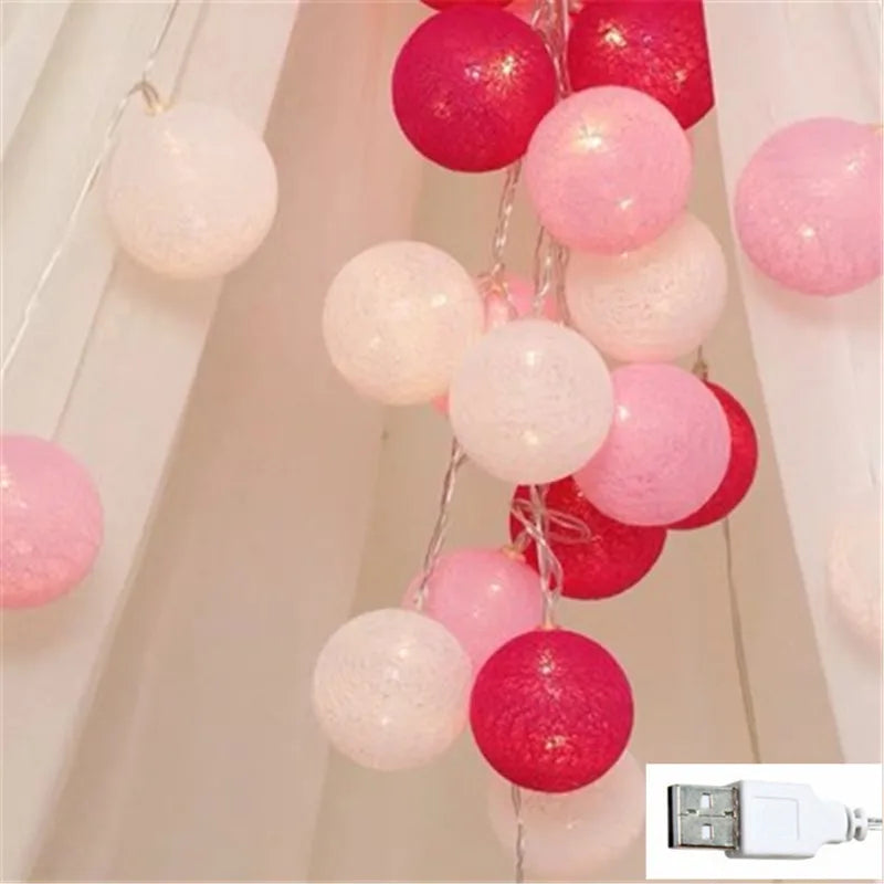 Globo LED Cotton Thread Lanterns – Add a Festive Touch to Your Events