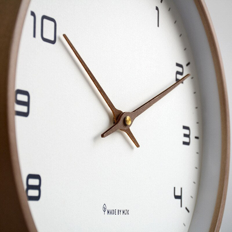 Nordic Wooden Wall Clock – Simplicity and Style for Your Home