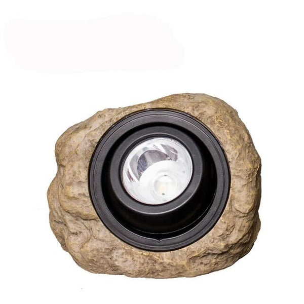 Rocky Light – Solar-Powered LED Rock Lamp for Natural Outdoor Ambiance