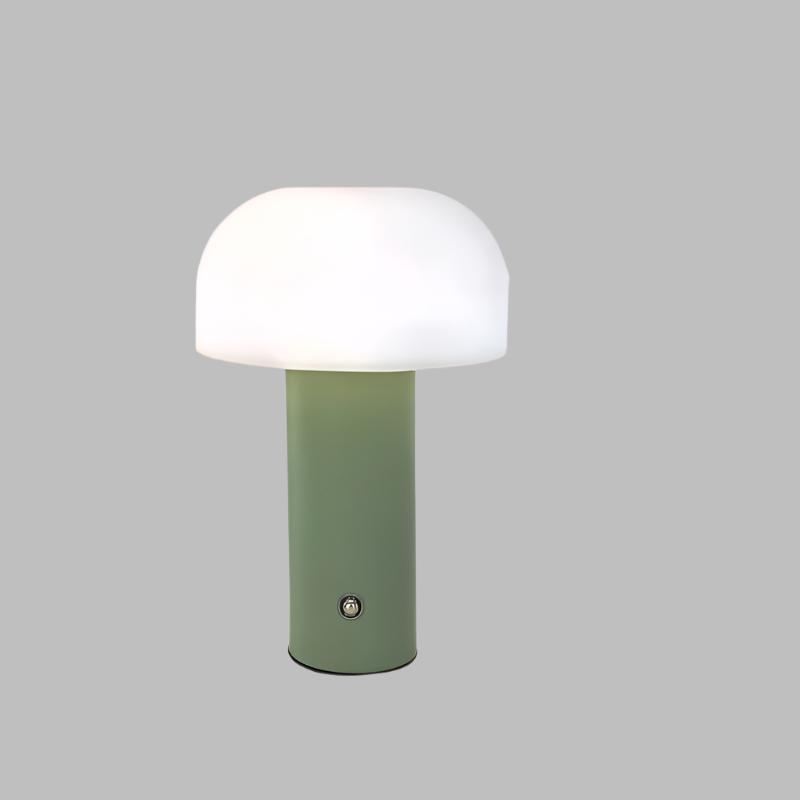 European Design Mushroom Lamp – Sleek & Wireless Touch-Control Table Light
