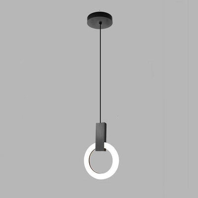 Nordic Ring LED Pendant Light – Minimalist Elegance for Modern Interiors