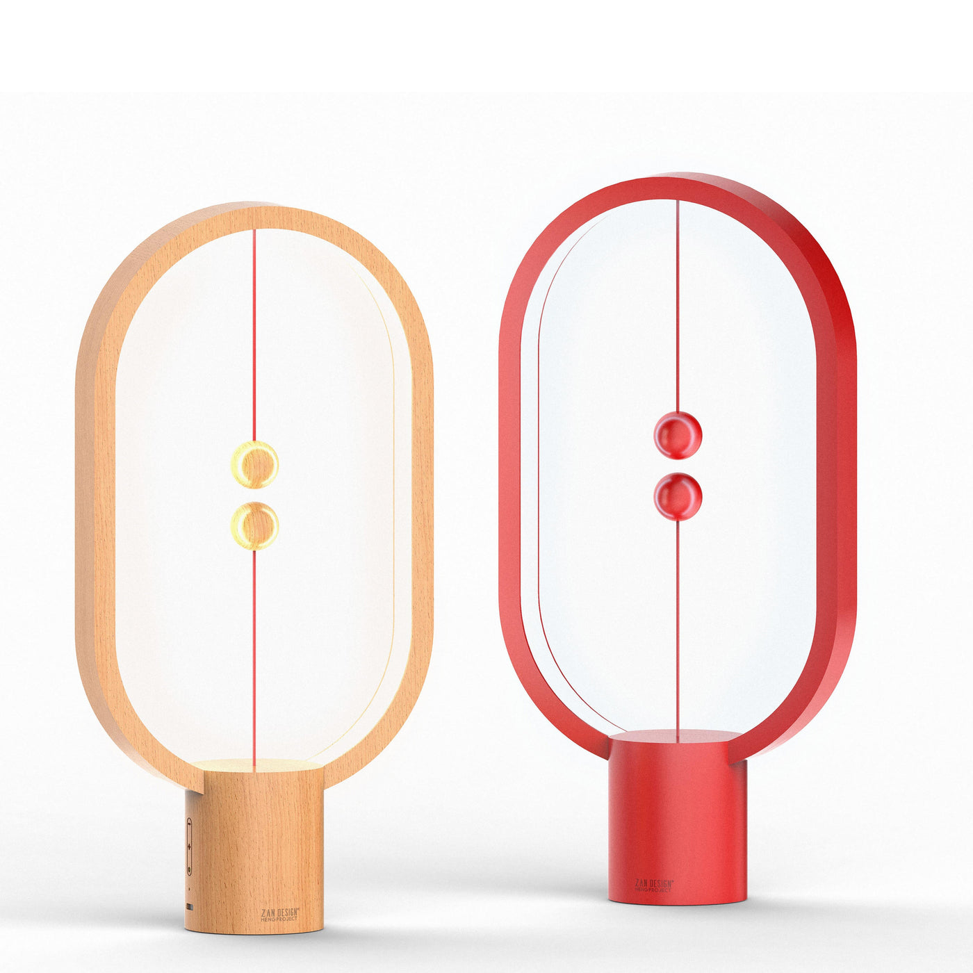 Magnetic LED Balance Table Lamp – Wireless Suspension Night Light
