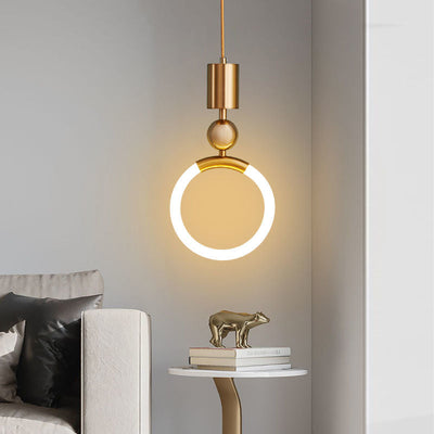 Nordic Simple LED Pendant Light – Scandinavian Minimalism for Modern Spaces