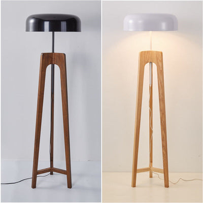 Art Deco Wooden Floor Lamp – Timeless Elegance with a Luxurious Touch