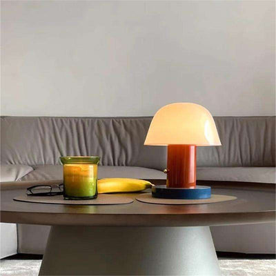 Mushroom LED Table Lamp – Whimsical Elegance with Soft Ambient Lighting