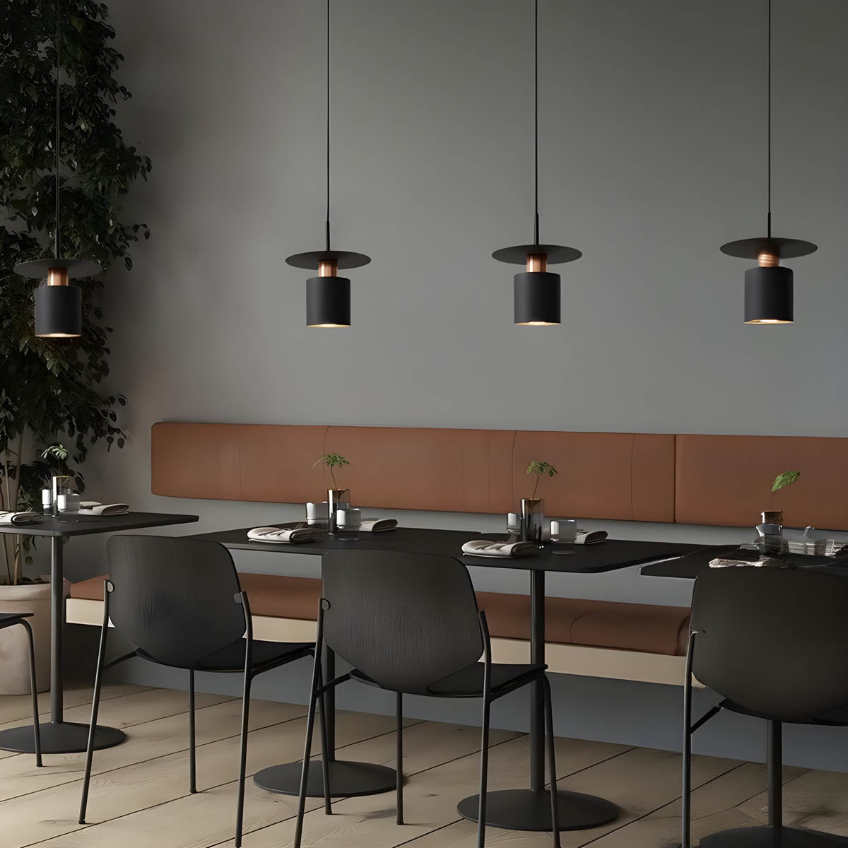 JET Pendant Light – Modern Minimalist LED Hanging Lamp