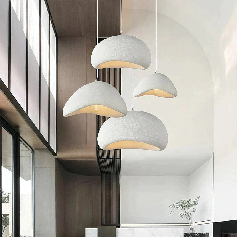 Wabi-Sabi Pendant Light – Sculptural Elegance in Three Sizes