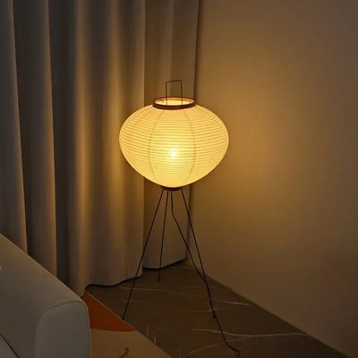 Japanese Floor Lamp – Serenity and Elegance in Washi Paper Design