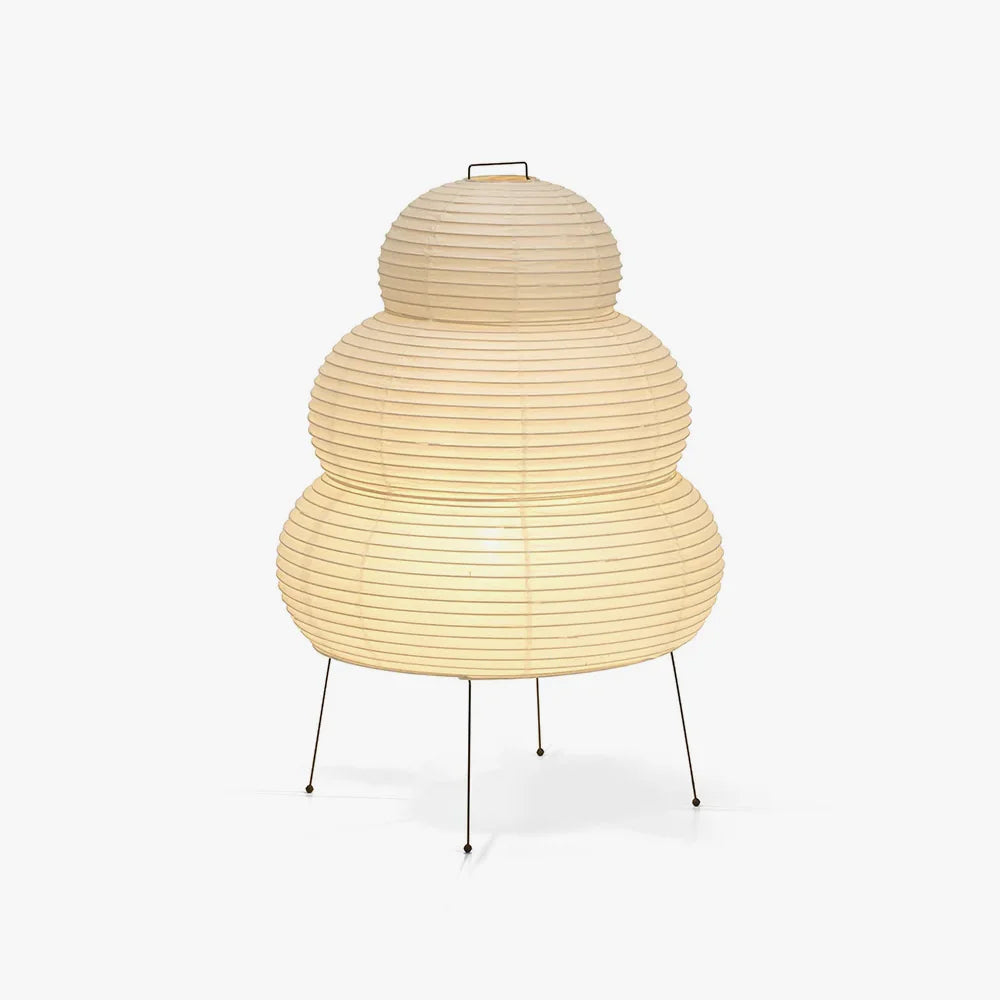 Akari Table Lamp – Japanese-Inspired Soft Glow Paper Light