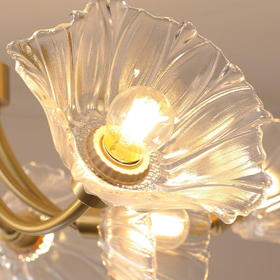 Kalin Flower Glass Chandelier – Elegant Bloom-Inspired Lighting for Luxurious Interiors