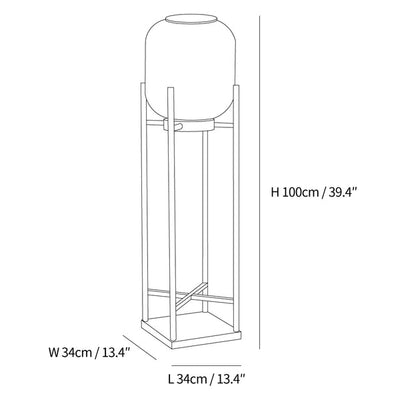 Solar Stainless Steel Outdoor Floor Lamp – Elegant & Weatherproof LED Lighting