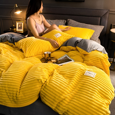 Luxury Flannel Bedding Set – Ultimate Warmth & Softness for Winter Nights