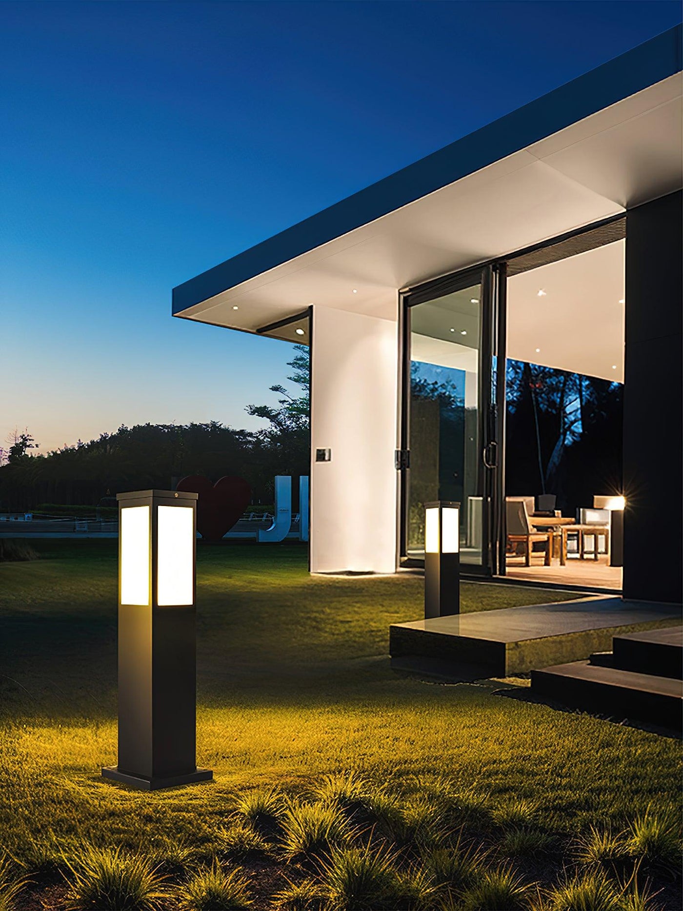 Kuzco Outdoor Bollard Light – Sleek LED Pathway & Garden Lighting