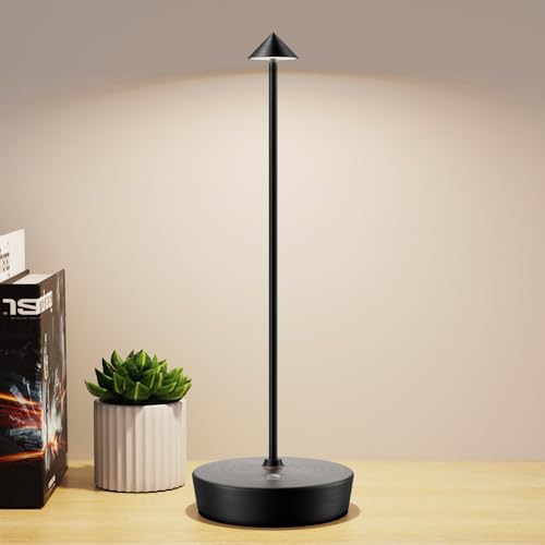 Minimalist Wireless LED Table Lamp – Sleek & Portable Ambient Lighting