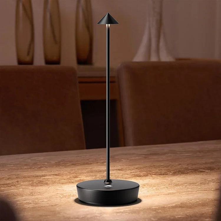 Minimalist Wireless LED Table Lamp – Sleek & Portable Ambient Lighting