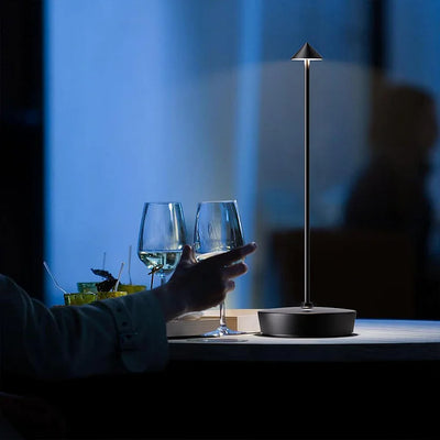 Minimalist Wireless LED Table Lamp – Sleek & Portable Ambient Lighting