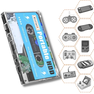 Retro Game Cartridge – Over 110,000 Classics with Plug & Play Simplicity