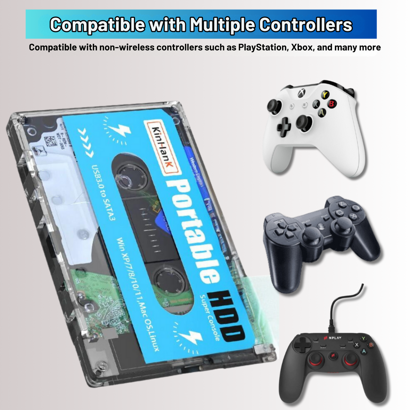 Retro Game Cartridge – Over 110,000 Classics with Plug & Play Simplicity