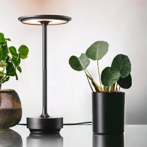 Stellarglo™ Wireless Ambience Light – Elegant & Rechargeable LED Table Lamp