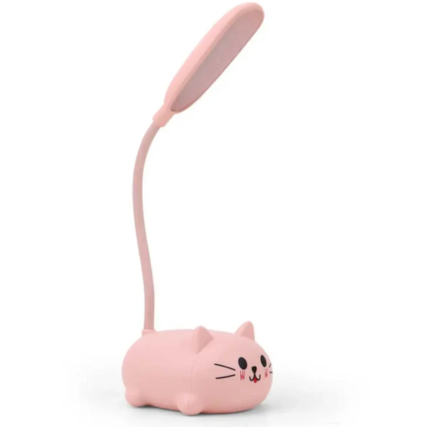 LED Cat-Shaped Desk Lamp – Fun and Safe Lighting for Kids' Room