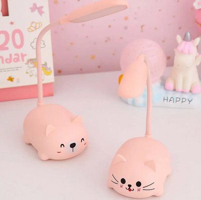 LED Cat-Shaped Desk Lamp – Fun and Safe Lighting for Kids' Room