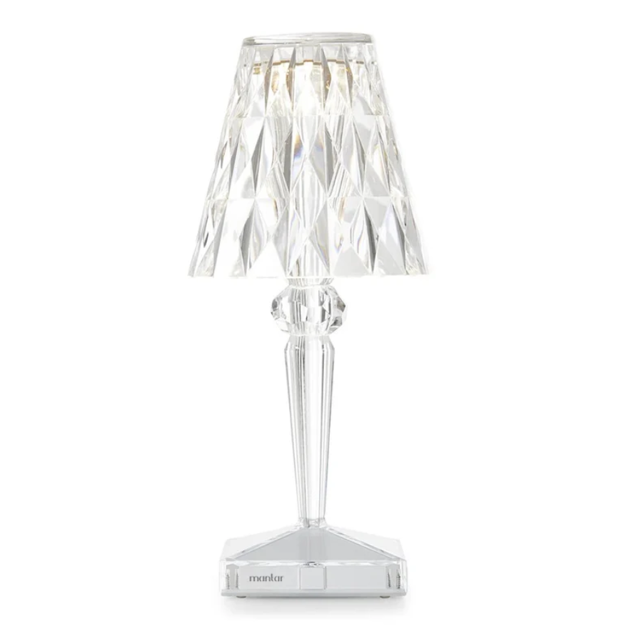 Crystal Table Lamp – Elegant Glow and Wireless Freedom
