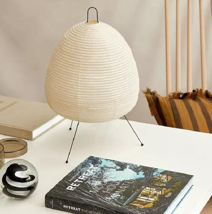 Rice Paper Japanese Style Lamp – Minimalist Elegance and Soothing Light