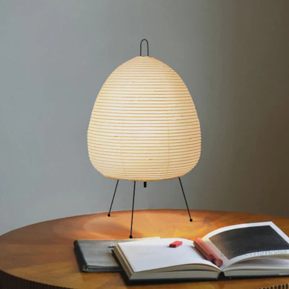 Rice Paper Japanese Style Lamp – Minimalist Elegance and Soothing Light