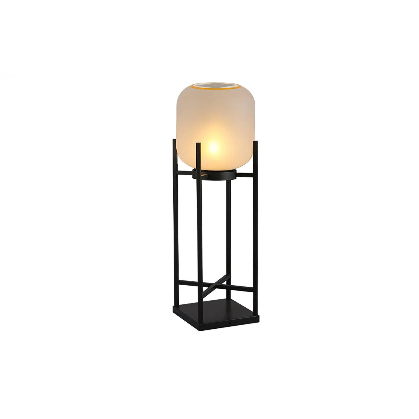 Solar Stainless Steel Outdoor Floor Lamp – Elegant & Weatherproof LED Lighting