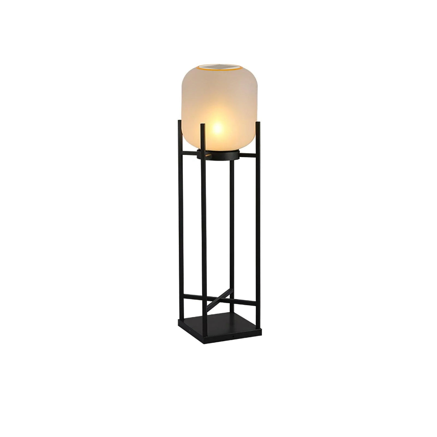 Solar Stainless Steel Outdoor Floor Lamp – Elegant & Weatherproof LED Lighting