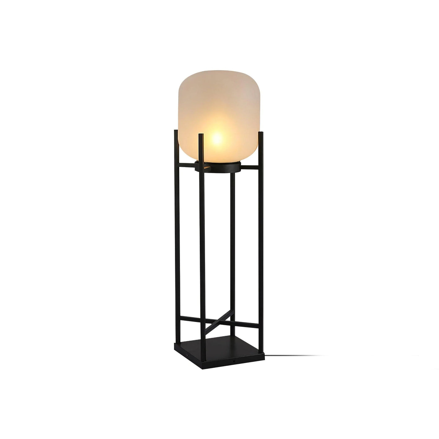 Solar Stainless Steel Outdoor Floor Lamp – Elegant & Weatherproof LED Lighting