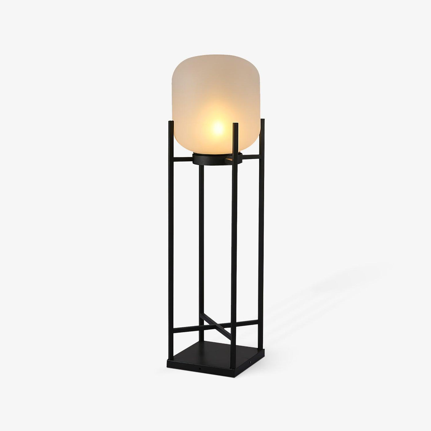 Solar Stainless Steel Outdoor Floor Lamp – Elegant & Weatherproof LED Lighting
