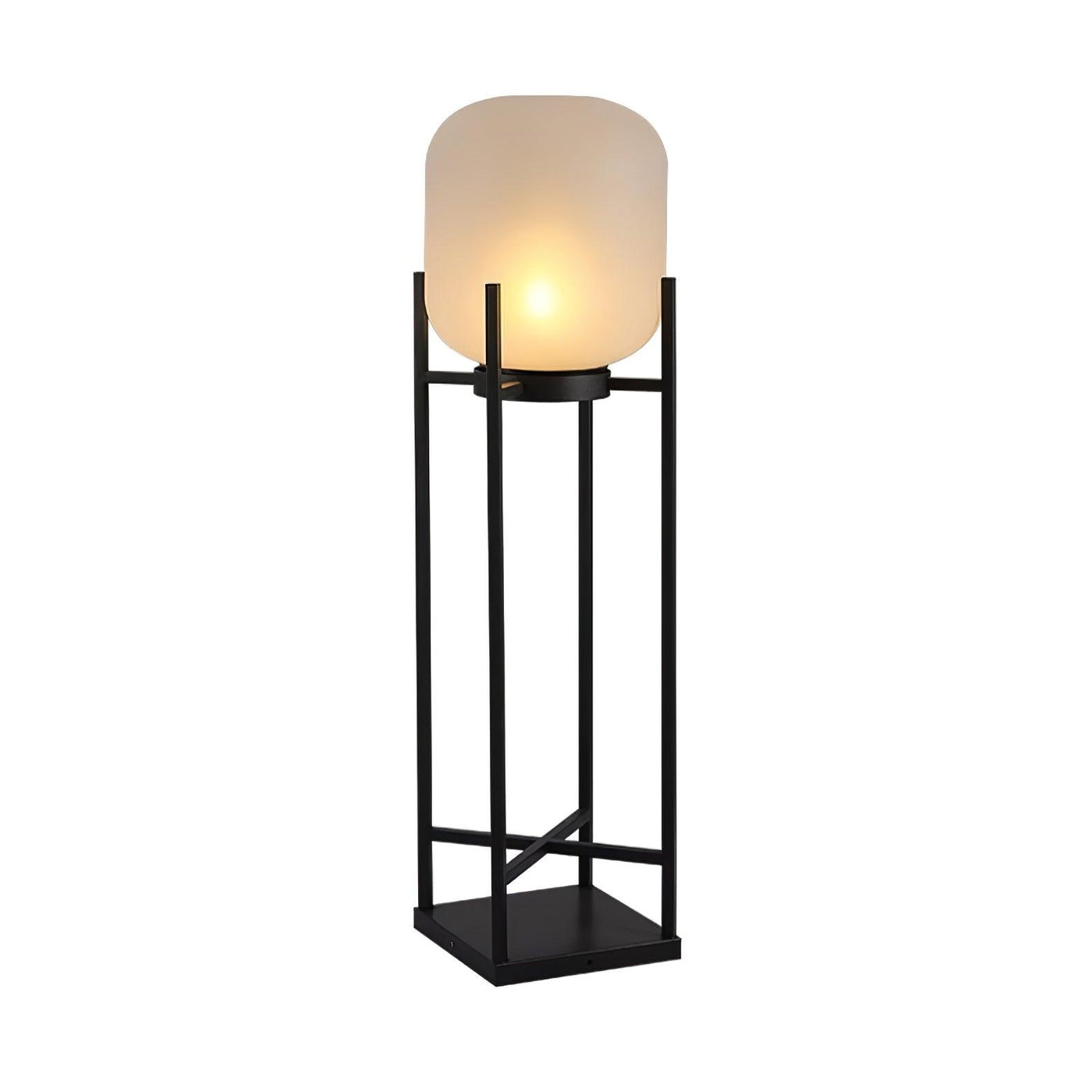 Solar Stainless Steel Outdoor Floor Lamp – Elegant & Weatherproof LED Lighting